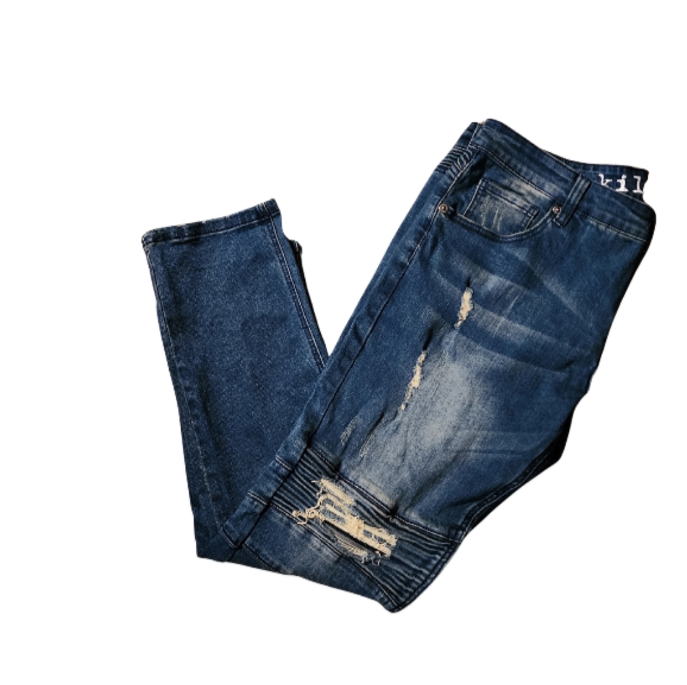 Men's Skinny Jeans - Blue